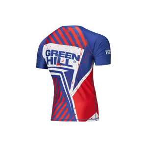 Camiseta Deportiva GREEN HILL para Niños, Manga Corta, Protección UV, Anti-Compresión, Nailon, para MMA - Product Image 4