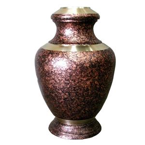 Modern Black Solid Metal Heavy-Duty Adult Cremation Urn Decorative Design Brass Adult <b>Keepsake</b> Memorial <b>Ashes</b> urn - Product Image 3