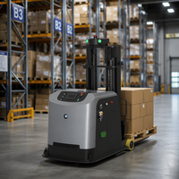 Robot Chariot Élévateur AGV Contrepoids Laser SLAM 2 Tonnes pour l'Automatisation d'Entrepôt, Levée 3m, Sécurité 4 Niveaux, Recharge Rapide 2H, CPD20