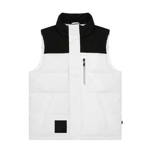 Chaleco acolchado de invierno para hombre y mujer personalizado de fábrica OEM, chaleco acolchado para exteriores con estampado de logotipo personalizado, chaqueta cálida sin mangas para hombre - Product Image 5