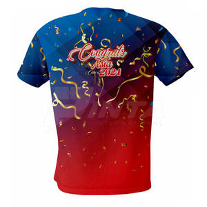 Venta directa de fábrica Camisetas de verano impresas personalizadas para hombres hechas de material de poliéster/algodón - Product Image 6