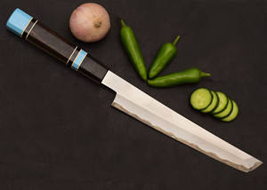 มีดทำครัวทำมือ ใบมีดสแตนเลสคุณภาพสูง ด้ามจับทำจากเรซิ่น - Product Image 4