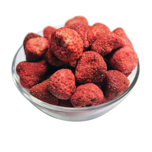 Fresas secas auténticas, fresas liofilizadas de Vietnam con calidad superior, sabor fresco original para bocadillos diarios - Product Image 1