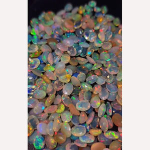 711ชิ้นโอปอลเอธิโอเปียธรรมชาติ5x3 6x4 7x5 8x6 9x7มม. ลูกแพร์รูปไข่5 6 7มม. กลมหน้า344 CTS มาก iroc ขายพลอยตัดเรา $344 - Product Image 3