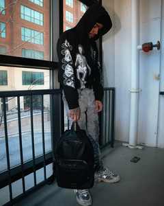 Fabricant sur mesure Streetwear Ensemble de pantalons de survêtement à strass Survêtement pour homme délavé à l'acide Survêtement surdimensionné pour hommes délavés au soleil - Product Image 6