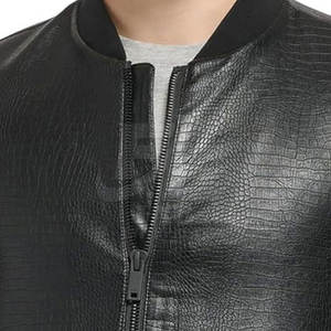 Veste en cuir de vache véritable de haute qualité pour homme, col montant, coupe-vent et imperméable, idéale pour un usage décontracté ou formel. - Product Image 6