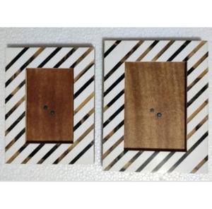 Vintage Look Handmade Blue White Bone Stripes Eco-friendly <b>Photo</b> <b>Frame</b> New Design Hotel Office Home Decor Picture <b>Frame</b> Best - Product Image 4