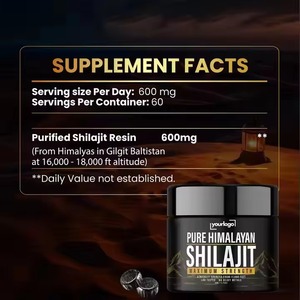Extrait de résine Shilajit haute résistance Supplément ayurvédique authentique pour la vitalité, l'endurance énergétique et le bien-être général - Product Image 2