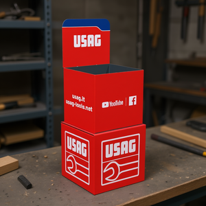 Expositor Usag con 100 Cuchillos Utilitarios Serie 220 B1 - Product Image 3