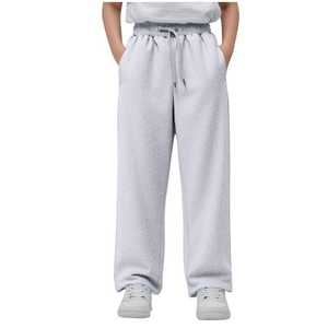 Pantalons de survêtement décontractés pour hommes, taille mi-haute, coupe ample, jambes larges, style streetwear, pour l'hiver - Product Image 2