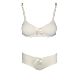 Ensemble soutien-gorge et culotte en mousse pour femme - Fawn - Product Image 1