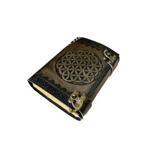 สมุดเงาแบบวินเทจวารสารหนังแท้ลายนูนแบบเซลติกพร้อมสมุดทำมือและสมุดร่างแบบโบราณสองเล่ม - Product Image 5