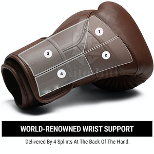 Guantes de Boxeo Profesionales de Cuero para Hombre, los Más Vendidos del 2026, Ligeros, Duraderos, Cómodos, Nueva Calidad Superior, Guantes de Combate - Product Image 4