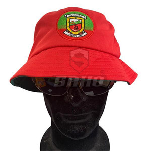 Vente en gros de chapeau de protection solaire réversible imprimé de logo personnalisé de créateur de mode chapeau seau d'été - Product Image 4