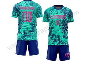 Uniformes de fútbol sublimados de poliéster 100%, uniformes de fútbol, diseños personalizados al por mayor - Product Image 5