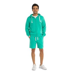 Nouveaux sweats à capuche unisexes à fermeture éclair en polaire respirant de couleur unie pour l'hiver - Product Image 1