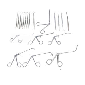 Juego de instrumentos Fess de alta calidad, 21 piezas, Cirugía endoscópica de senos nasales, instrumentos ENT, acero inoxidable alemán - Product Image 3