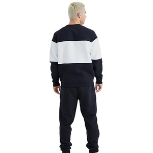 Sudadera de Moda Urbana con Cierre, 100% Algodón, de Alta Calidad, Personalizada OEM, para Otoño, Cálida, Gruesa, con Paneles, Logotipo Personalizado, Talla Grande - Product Image 3