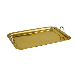 Ensemble de plateaux de service ovales en métal martelé moderne, argent, acier inoxydable, aluminium, plat décoratif pour la maison, accessoire de cuisine - Product Image 3