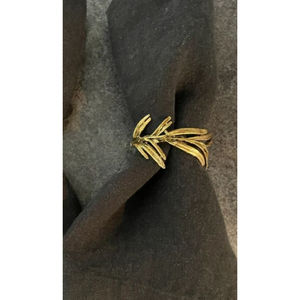 Vaisselle en gros Rond de serviette Rond de serviette en métal doré vintage pour la maison Fournitures de restaurant d'hôtel au prix le moins cher - Product Image 5