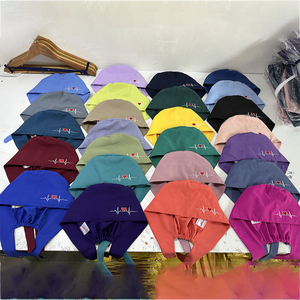 Cappello Medico Personalizzato in Tinta Unita per Dentisti, Infermieri, Veterinari, Traspirante con Bottoni - Product Image 3