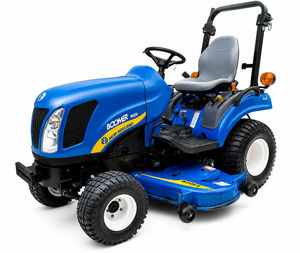 Tracteur agricole compact 4x4 25 CV |   Tracteur multifonctionnel Workmaster 25S Boomer 1020 4x4 pour pelouse, bleu - Product Image 1