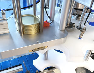 Sigillatrice Automatica per Lattine di Tonno in PET e Alluminio, Macchina per Sigillatura Lattine Metalliche - Product Image 4