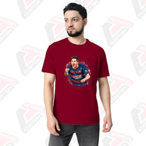 Camiseta Esencial Ultra Suave y Cómoda para Hombre, Verano, Ecológica, Apliques, Mezclilla, Batik, Tela de Pana, 100% Algodón, Parches - Product Image 3