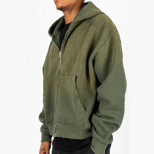 เสื้อฮู้ดซิปผู้ชายแบบใหม่ สั่งทำพิเศษ แบรนด์ส่วนตัว ผ้าฝ้าย สำหรับเปิดตัวแบรนด์แฟชั่น - Product Image 1