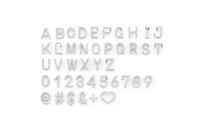 Collier Pendentif Lettre Alphabet Personnalisé en Or Blanc avec Diamants de Laboratoire Certifiés IGI, Style Hip Hop Iced, pour Hommes, Vente en Gros