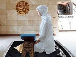 เสื่อสวดมนต์ขนาดกะทัดรัดน้ำหนักเบาและพับเก็บได้ง่ายสำหรับการอธิษฐานทุกที่ทุกเวลาพรมมุสลิม - Product Image 5