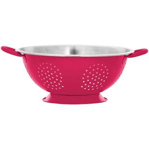 Elégante passoire en acier inoxydable de qualité 304 couleur rouge style moderne et durable pour la cuisine à domicile prix de gros - Product Image 5