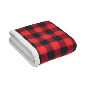 Couverture en polaire Sherpa durable Shermatt, catégorie Corail - Product Image 5
