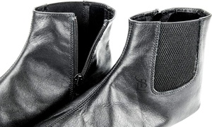 Calcetines casuales de invierno de cuero real para uso doméstico antibacteriano 100% personalizado con cremallera de alta calidad - Product Image 5