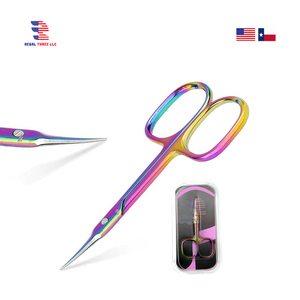 Tijeras de Uñas Profesionales para Manicura y Pedicura, Diseño Curvo de Acero Inoxidable, 3.5 Pulgadas, para Diestros - Product Image 6