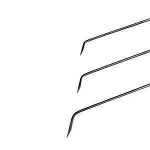 Zyphor Edition, 3 piezas, punta afilada, herramientas PDR de curva única, varillas de reparación de abolladuras sin pintura, acero inoxidable - Product Image 3