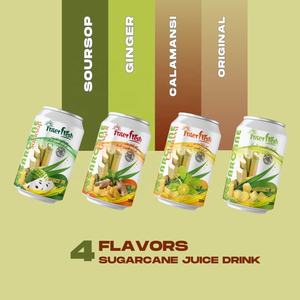 Interfresh Jus de canne à sucre 330ml Canette en aluminium HALAL ISO GMP HACCP Fabricant certifié Bouteille séchée de fruits et légumes du Vietnam - Product Image 2