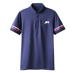 Durable Men <b>Classic</b> Polo T-Shirt High Quality Cotton Soft Fabric Breathable Comfortable Everyday Wear - Product Image 1