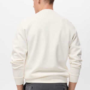 Sudadera para Hombre, Cálida, con Cuello Acanalado, Puños Elásticos, Cuello Redondo, Algodón y Poliéster, Dobladillo Flexible, Precio Económico, Ropa Casual - Product Image 6