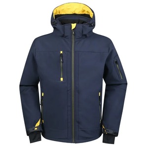 Custom Made <b>Mens</b> Polyester Fiber Windbreaker With Hooded Collar Fashion Logo Printed Outdoor Wear Casual Winter <b>Jacket</b> For Sport - Product Image 6