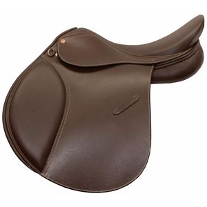Silla de Montar Inglesa Clásica para Carreras de Barriles, Hecha a Mano, de Cuero Sintético Occidental, Ligera, para Senderismo Ecuestre, Cómoda para Montar - Product Image 3