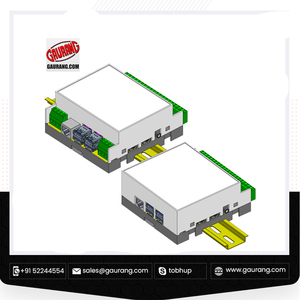 กล่องแยกอลูมิเนียมขนาดกะทัดรัดรางดินกล่องแยกกันน้ำใช้งานกลางแจ้ง IP54อินเดีย - Product Image 6