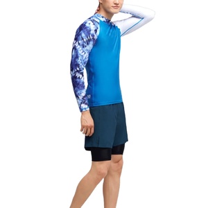 Chemise de sport unisexe PUFFIN SPORTS à séchage rapide, manches longues, protection contre les éruptions cutanées, surf, paddleboard, plage, fitness, sports nautiques - Product Image 6