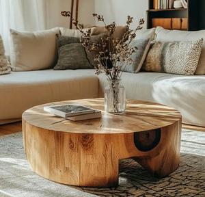 Mesa de centro decorativa para el hogar de madera elegante de alta calidad moderna con nueva mesa auxiliar de diseño impreso para decoración del hogar - Product Image 2