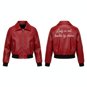 Chaqueta de Motocicleta de Algodón Plateado Metálico para Mujer, Ajustada, Impermeable, Color Personalizado, Ropa de Abrigo de Invierno, Bordado Trasero con Luz Propia - Product Image 4