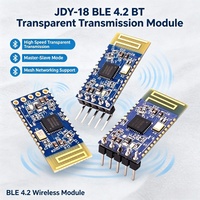 Modul Komunikasi Jaringan Master Slave Mesh Transmisi Transparan Kecepatan Tinggi Modul BT BLE 4.2 Nirkabel JDY-18