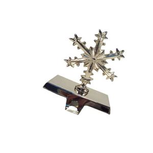 Buy Fancy Design Aluminum Christmas Snowflake <b>Stocking</b> <b>Holders</b> With Nickel Plated for Decoration - Product Image 3