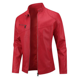 Chaqueta de Cuero Genuino para Hombre, Fabricación Premium, Prenda Exterior de Moda, Ideal para Invierno, Estilo Casual y Urbano - Product Image 2