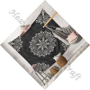 Tapiz de Mandala con patrones para colgar en la sala de estar, decoración de dormitorio, tapiz de arte de pared impreso personalizado - Product Image 1