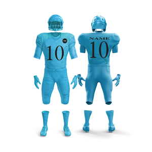 ชุดเสื้อและกางเกงอเมริกันฟุตบอลแบบพรีเมียมสั่งทำพิเศษ |   ชุดทีมฟุตบอลพร้อมเสื้อและกางเกง |   ชุดกีฬาโพลีเอสเตอร์ระบายอากาศได้ดี - Product Image 3